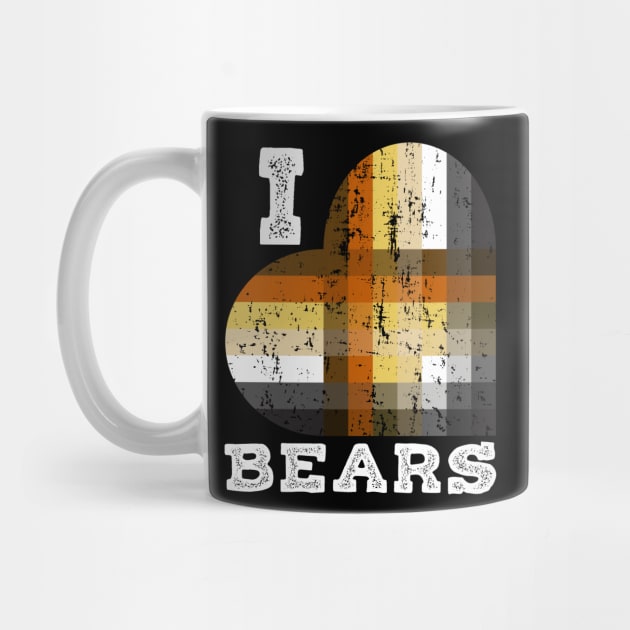 I Love Bears for Gay Bears and Bear Admirers or Chasers | BearlyBrand by The Bearly Brand